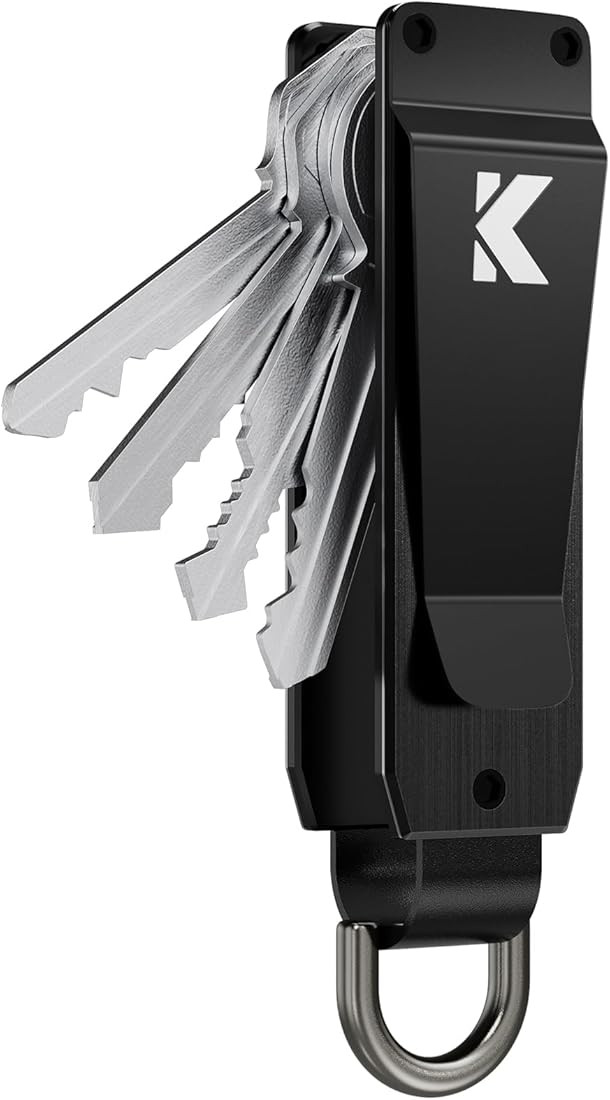 Key Organizer for Men Compact Key Holder Minimalist Key Case Metal Key Chain Key Holder for Keych... | Amazon (US)