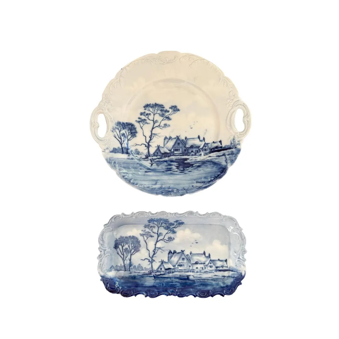 Vintage Rosenthal Continental Delft Blue Plates Tile Savoy Louis XIV Bavaria Lot - Etsy | Etsy (Global)
