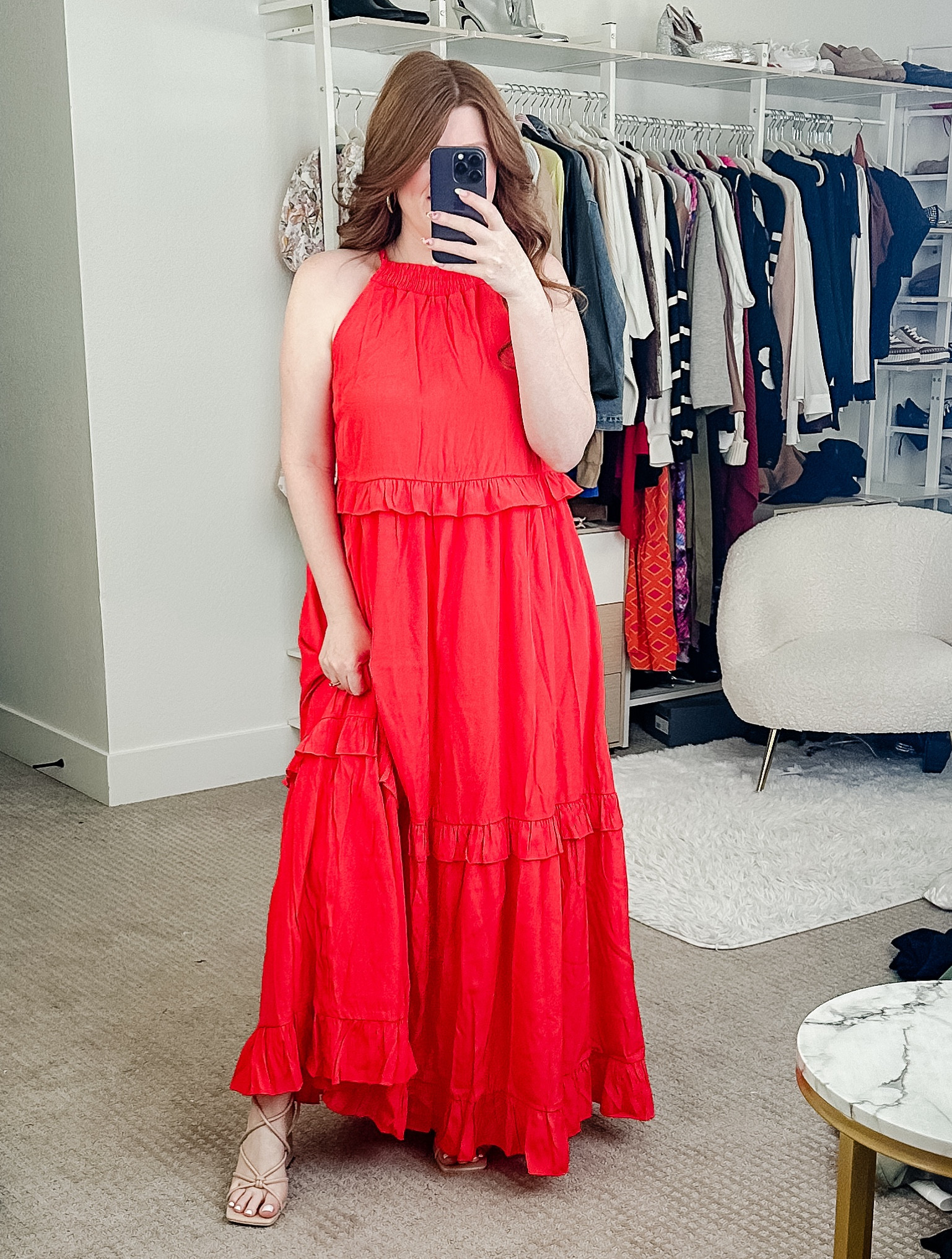 Love this maxi dress from amazon wearing size medium. Spring 
dress. 



#LTKfindsunder50 #LTKmidsize #LTKSeasonal