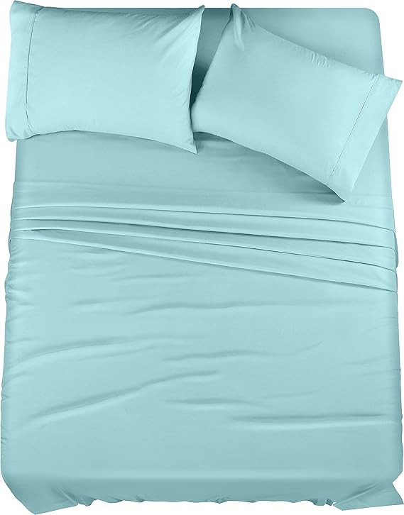 Utopia Bedding Queen Bed Sheets Set - 4 Piece Bedding - Brushed Microfiber - Shrinkage and Fade R... | Amazon (US)