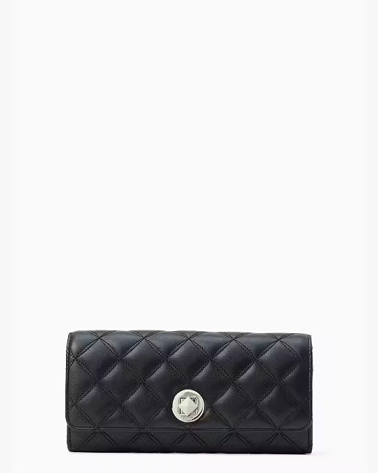 Natalia Boxed Large Turn Lock Wallet | Kate Spade Outlet