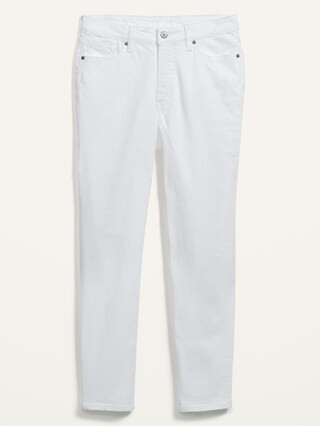 High-Waisted O.G. Straight White Jeans for Women | Old Navy (US)