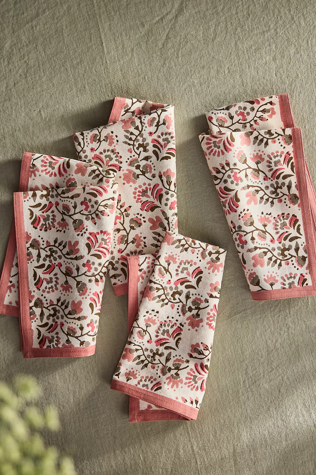 Marigolds Cotton Napkins, Set of 4 | Terrain