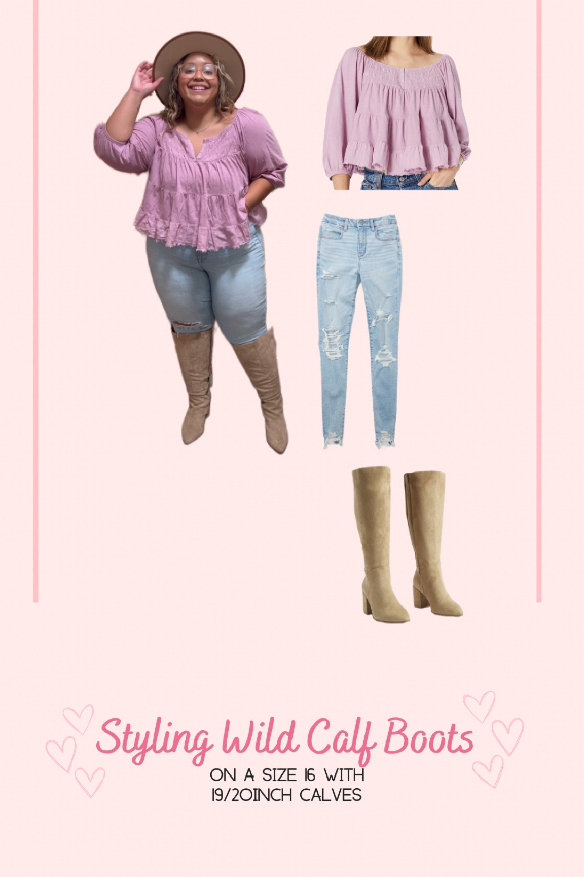 Styling Wide Calf boots on a size 16 with 19/20inch calves! 

#LTKcurves #LTKSeasonal #LTKstyletip