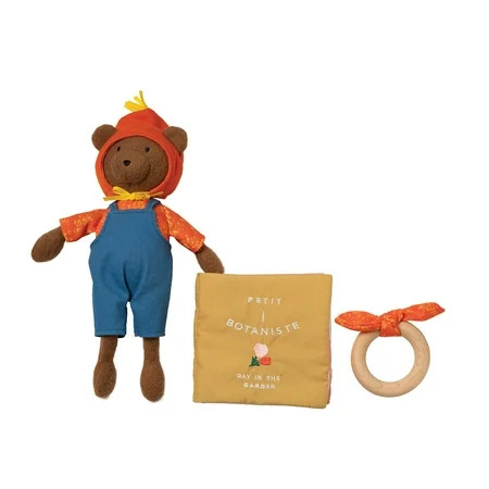 Manhattan Toy Petit Botaniste Bear Baby Soothing Gift Set - Walmart.com | Walmart (US)