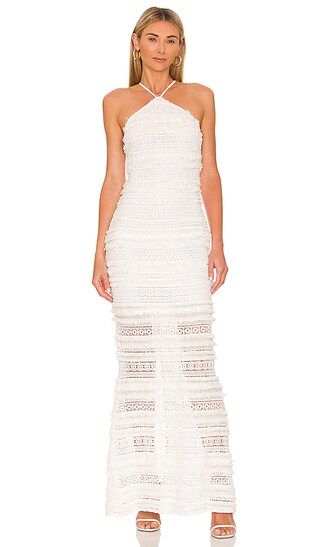 Lara Maxi Dress in White | Revolve Clothing (Global)