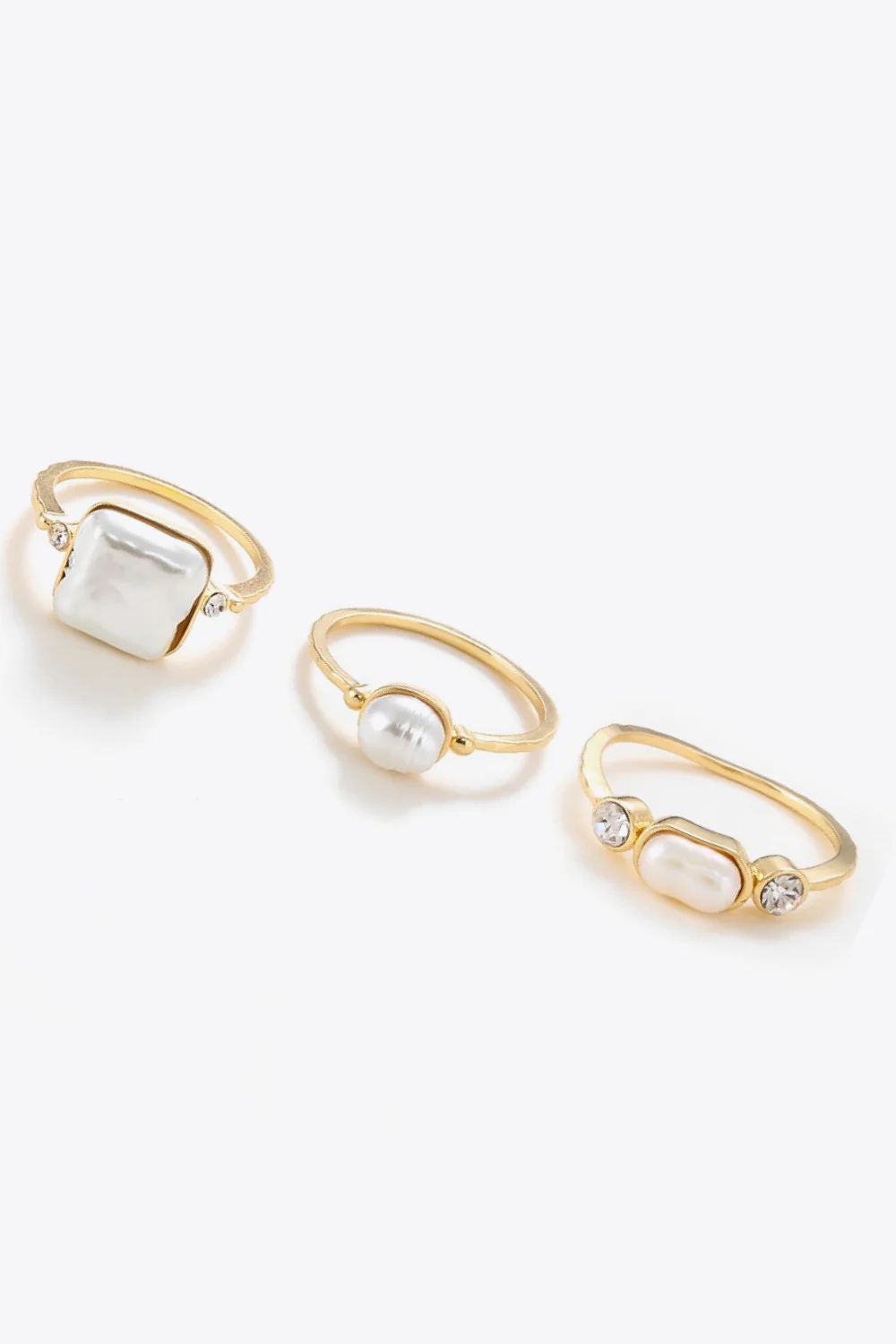 Luna Pearl Ring Set | Shop Kristin Jones
