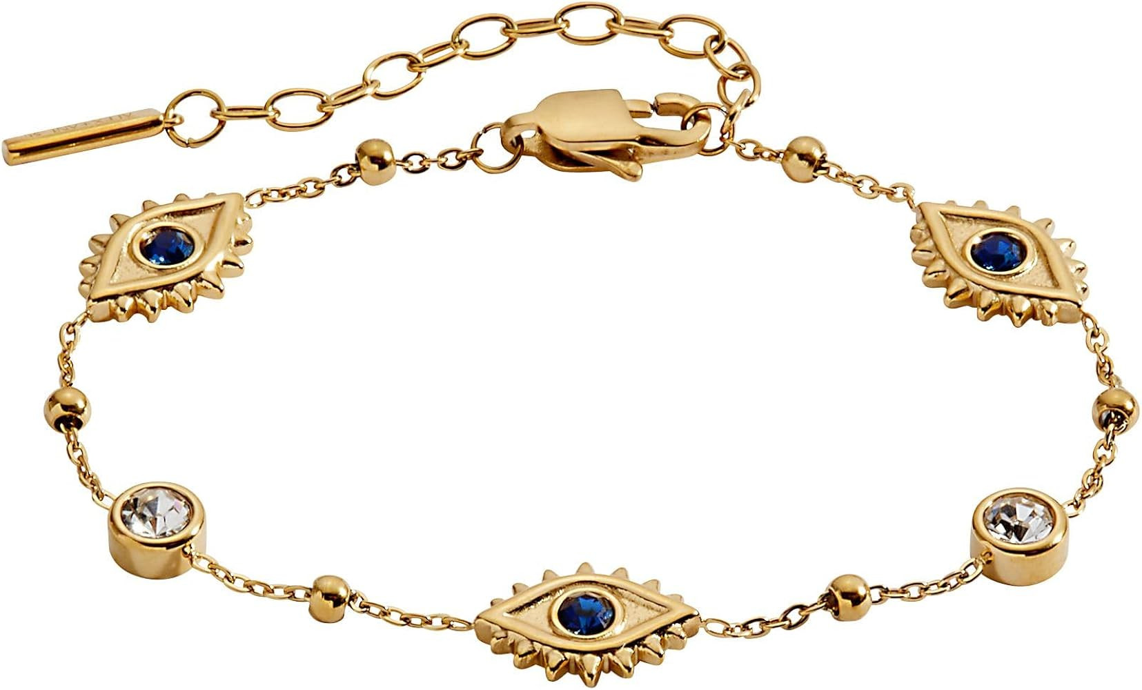Alex and Ani Evil Eye Chain Inline Bracelets | Amazon (US)