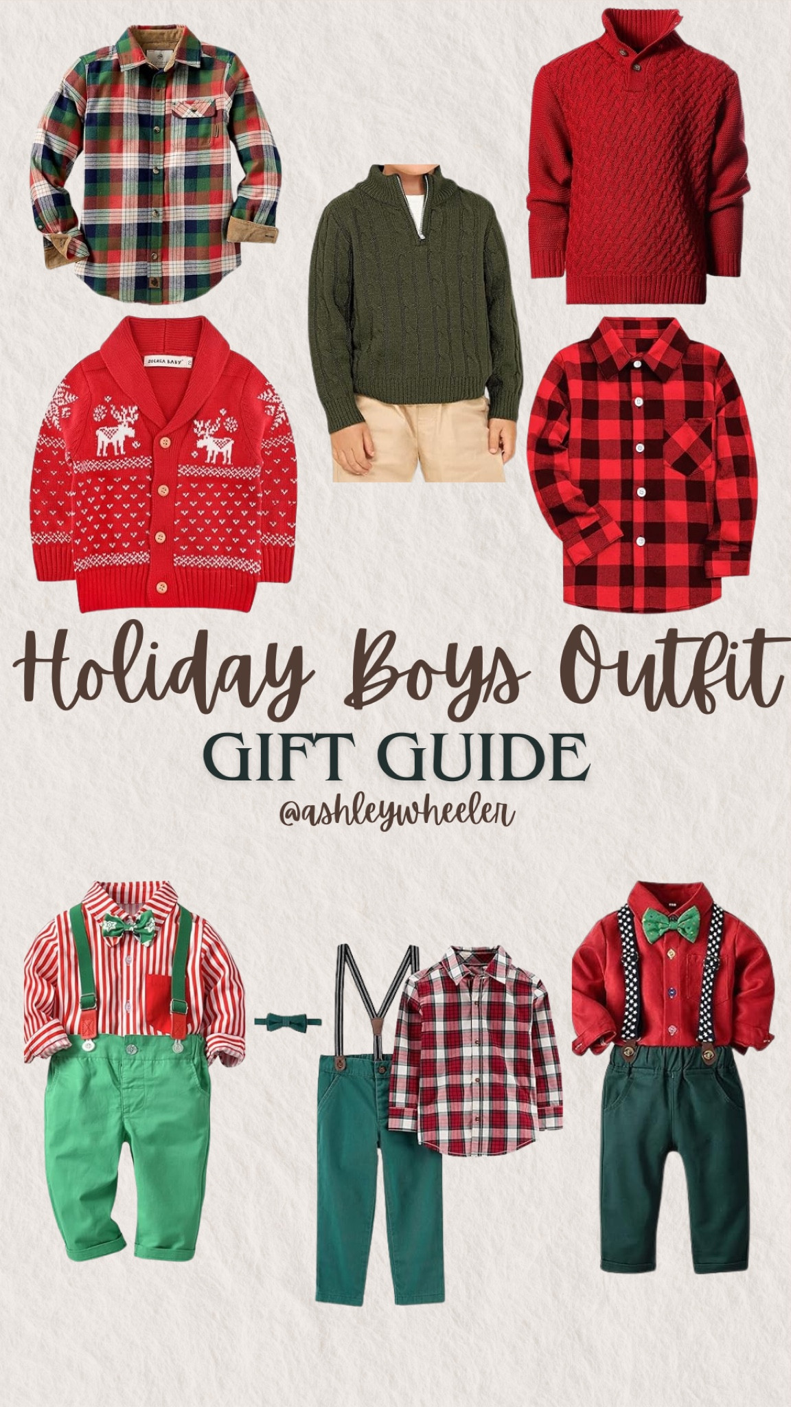 Need a holiday boys outfit? Time is almost out for ordering things online, however, I found all of these items on Amazon and they will still get here in time before Christmas. Enjoy the festive outfits or sweaters for your son grandson or anyone else you are wanting to get Christmas outfits for this year.

#LTKGiftGuide #LTKkids #LTKHoliday