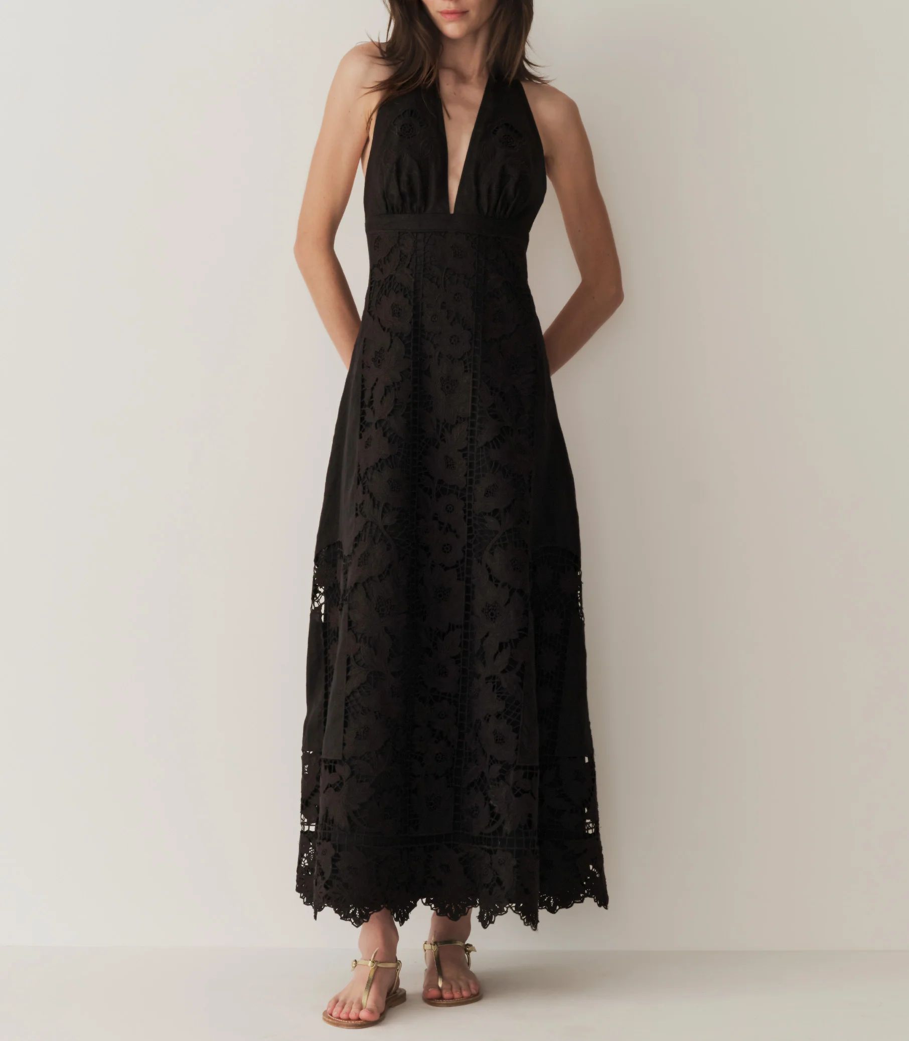 Mariza Dress - Black | DÔEN | DOEN