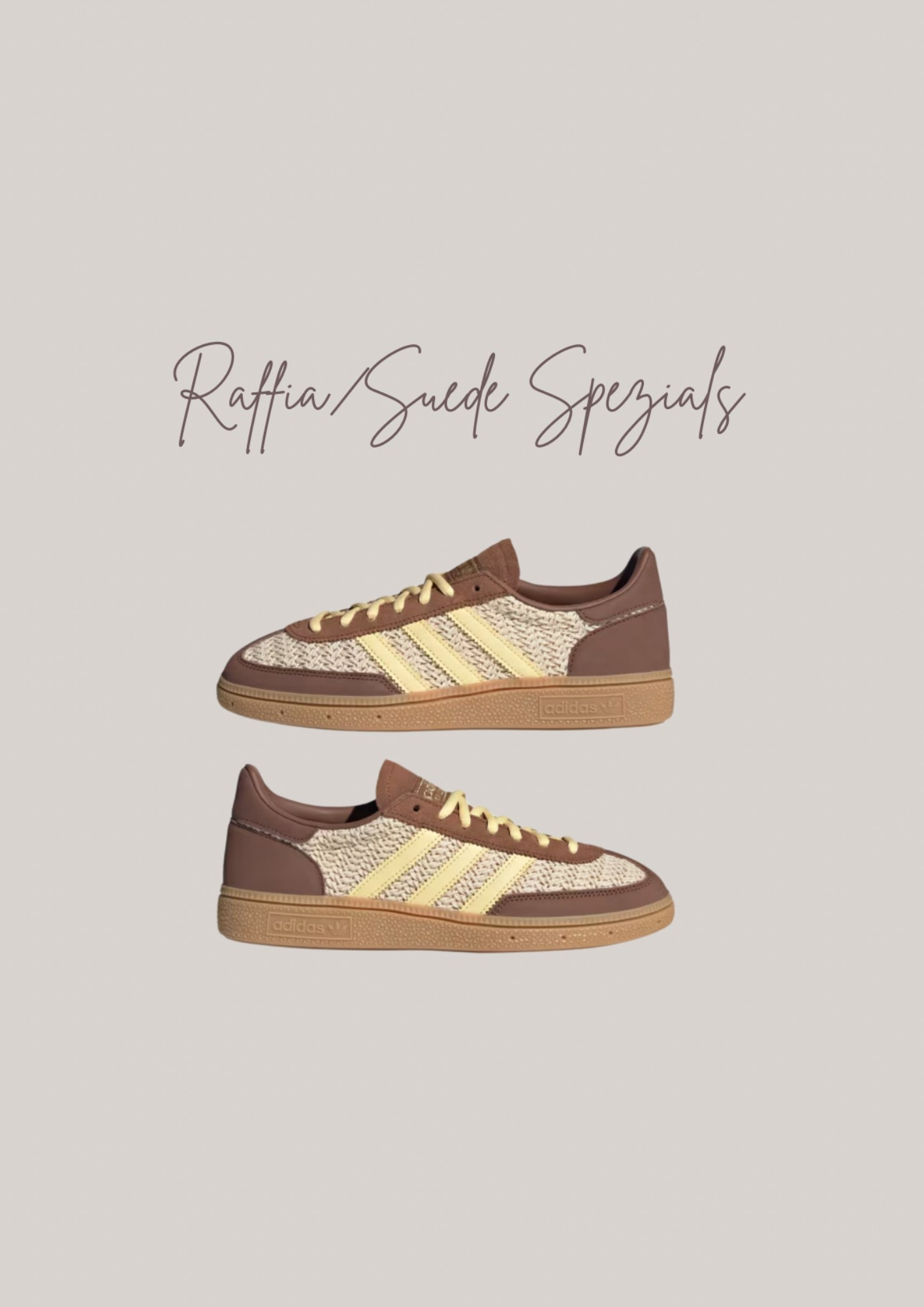 summer trainers 

Adidas spezials | suede | raffia 

#LTKuk #LTKshoes #LTKsummer