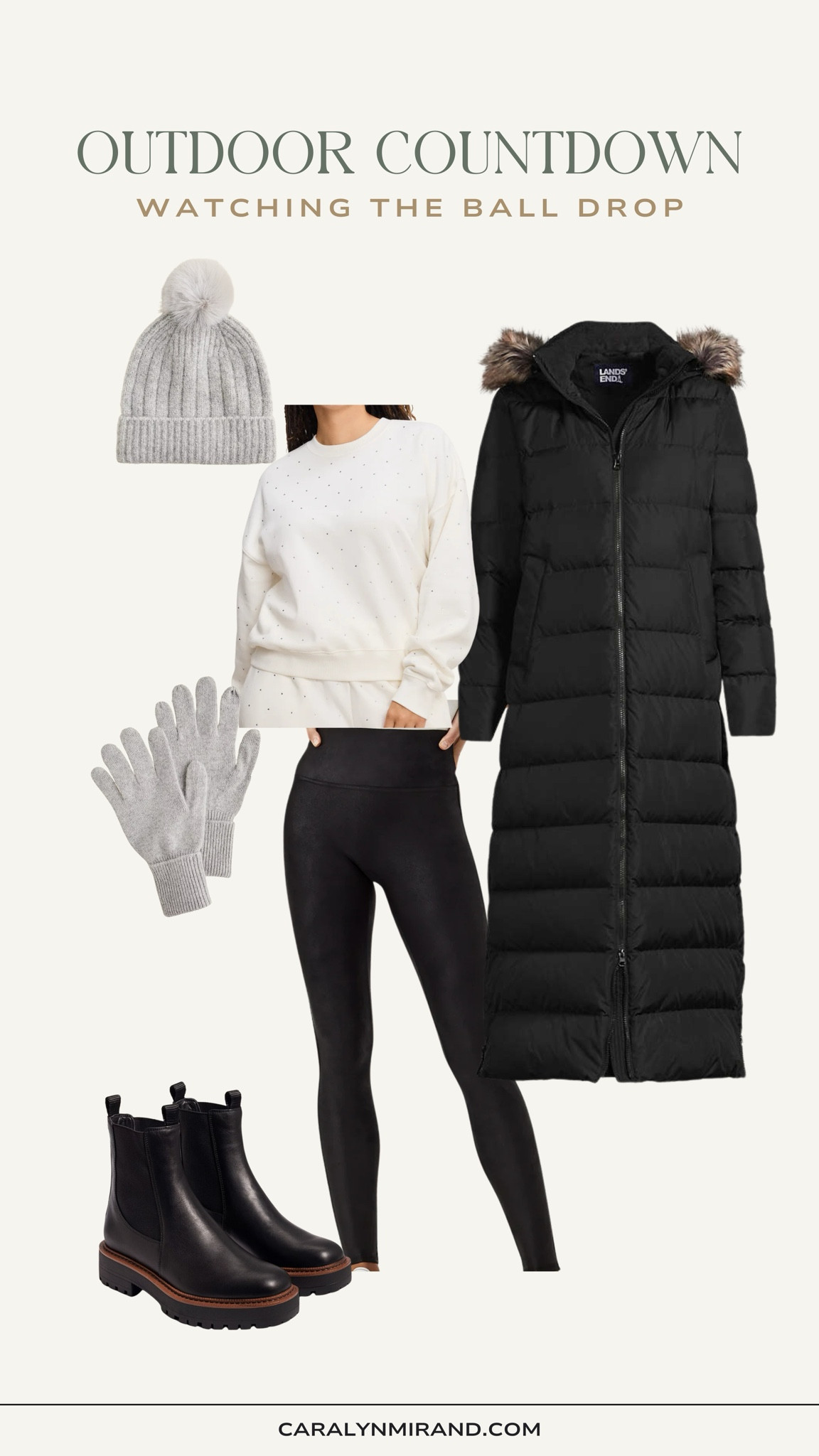 NYE outfit inspo - watching the ball drop outside! Use CARALYN20 at Spanx. 

#LTKSeasonal #LTKParties #LTKStyleTip