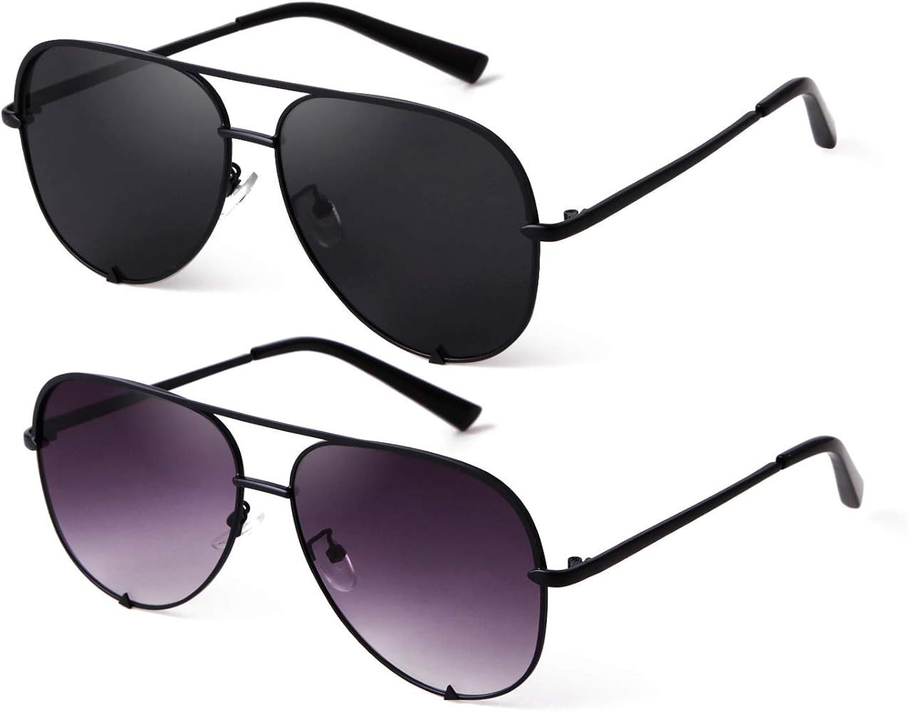 SORVINO Aviator Sunglasses for Women Classic Oversized Sun Glasses UV400 Protection | Amazon (US)