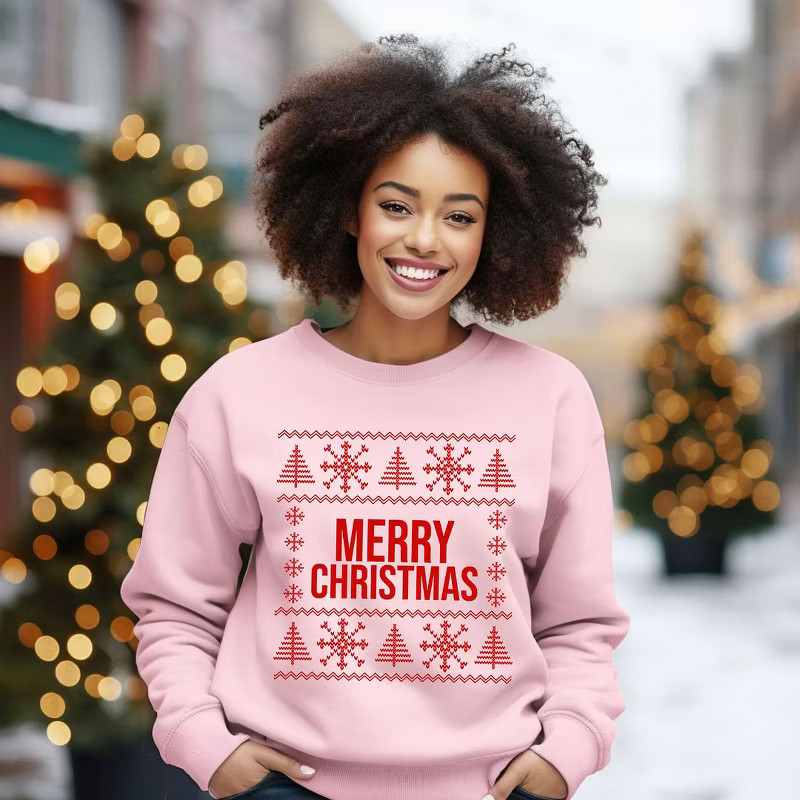 Simply Sage Market Women's Graphic Sweatshirt Merry Christmas, Target Christmas Shirt | Target