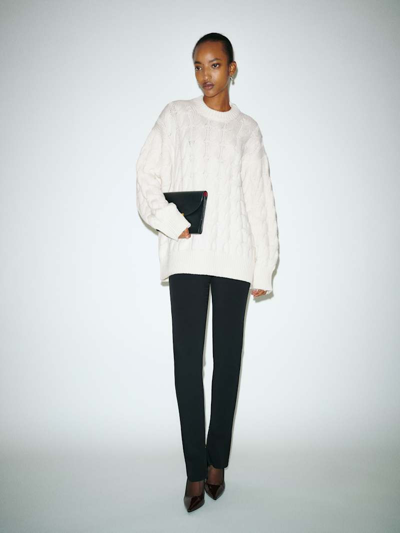 Jo Regenerative Wool Oversized Crew | Reformation (Global)