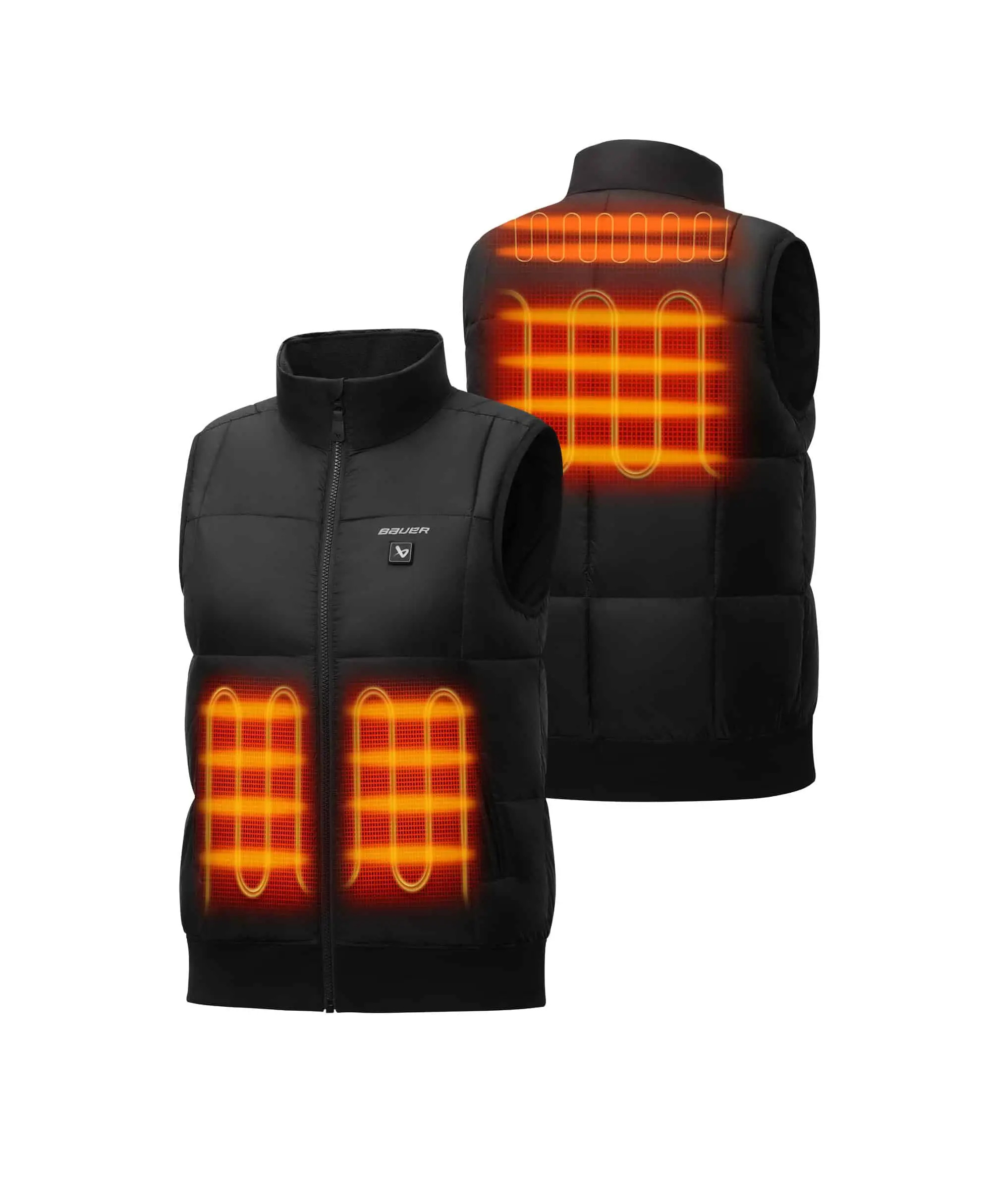 Bauer Women's 4-Zone Heated Puffer Vest | ororo | ORORO