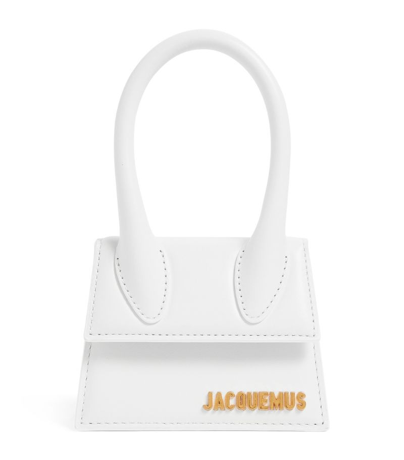Jacquemus Mini Leather Le Chiquito Top-Handle Bag | Harrods