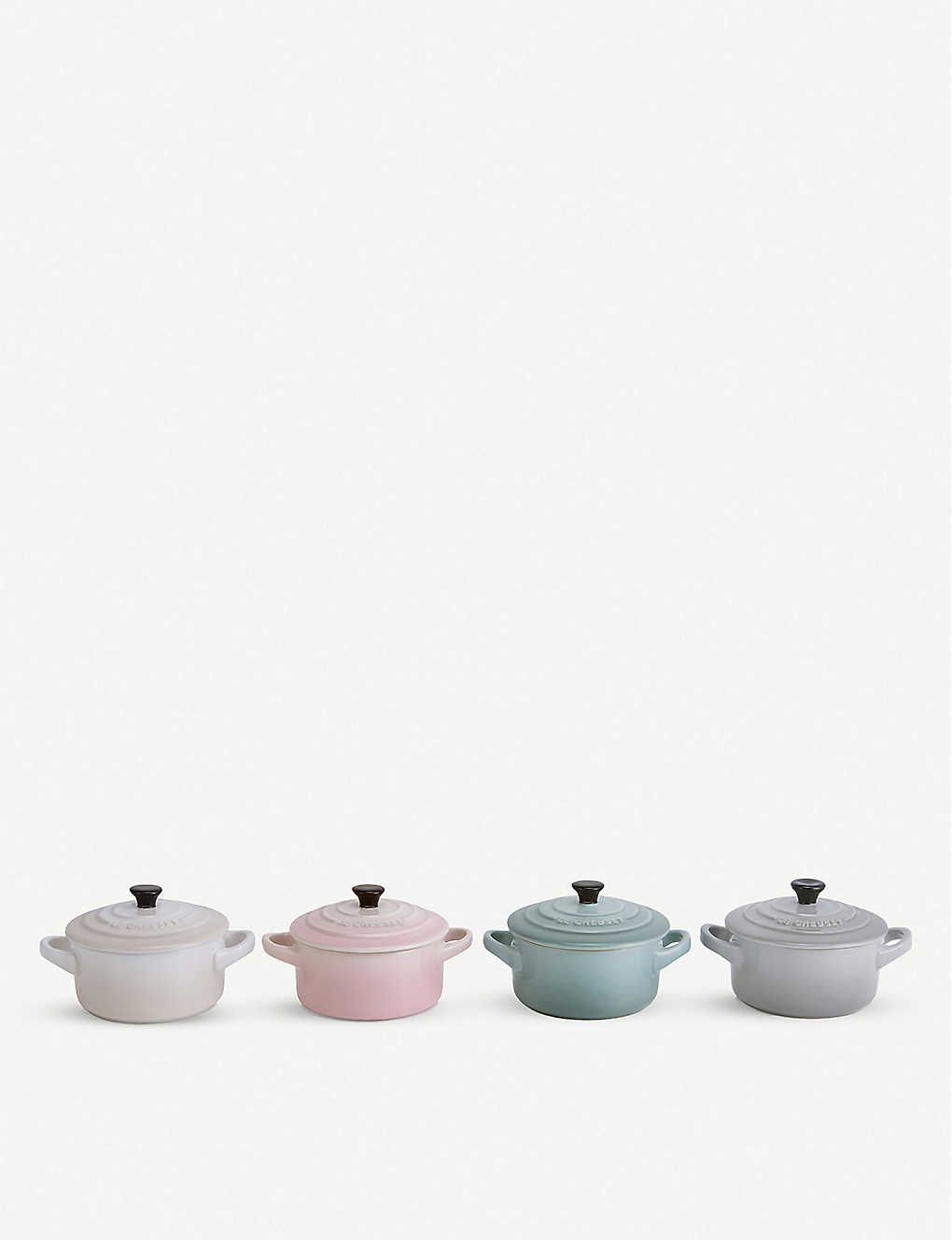 Calm Collection enamelled stoneware casserole dishes set of four | Selfridges