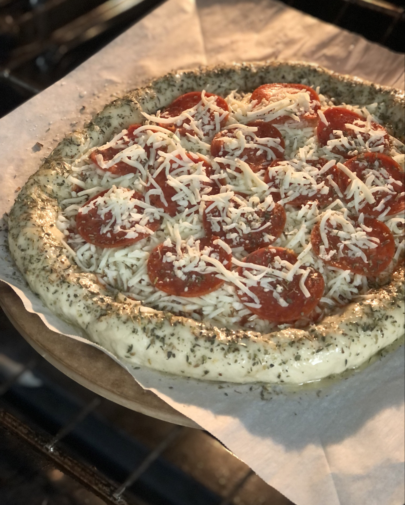Homemade pizza is always a good idea! 🍕

I love how easy this pizza dough recipe from Joanna Gaines is, and it always tastes so good. 

We just had a simple pepperoni and cheese pizza tonight, but I jazzed it up a bit with a cheese stuffed crust and some butter and Italian season on the crust! 

What are your favorite pizza toppings?



#LTKfamily #LTKfindsunder50 #LTKhome