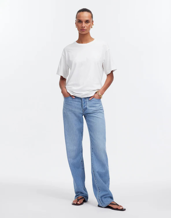 Cotton Relaxed Oversized Tee | Madewell