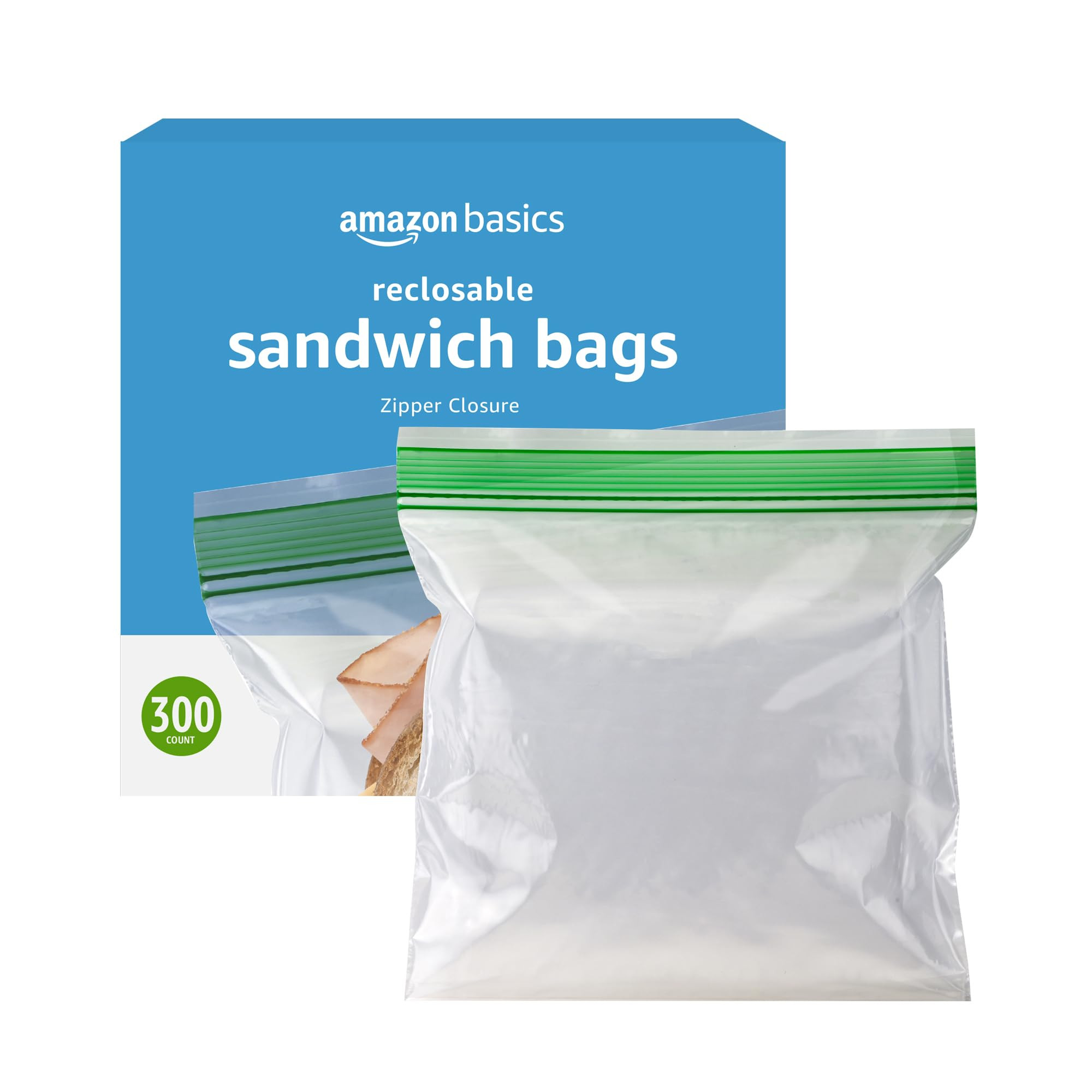 Amazon Basics Sandwich Storage Bags, 300 Count (Previously Solimo) | Amazon (US)