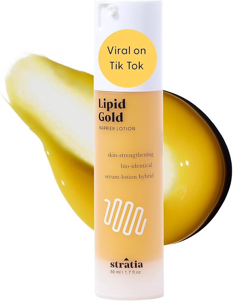 Stratia Lipid Gold - Skin-Strengthening Ceramide Moisturizer with Niacinamide, Hydrates & Soothes... | Amazon (US)