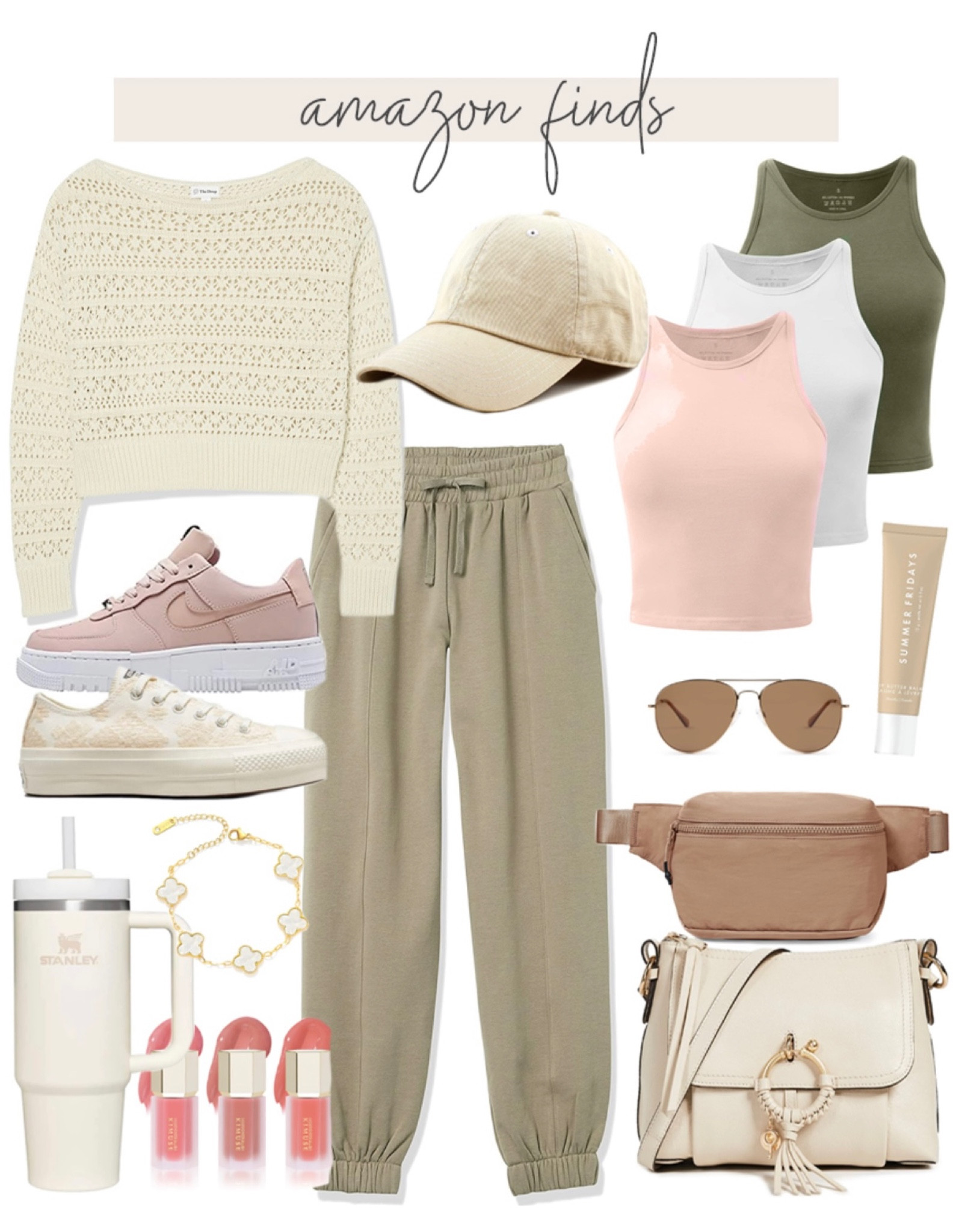 Amazon fashion finds! 

#amazonfinds #amazonfashion #crochetsweater #joggers 

#LTKstyletip #LTKunder100 #LTKSeasonal