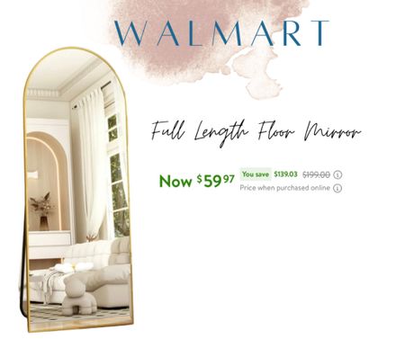 This mirror is last week's bestseller! Such a great deal @walmart #walmartfinds #walmarthome #walmartdeals #ltkit

#LTKsalealert #LTKhome #LTKfindsunder100