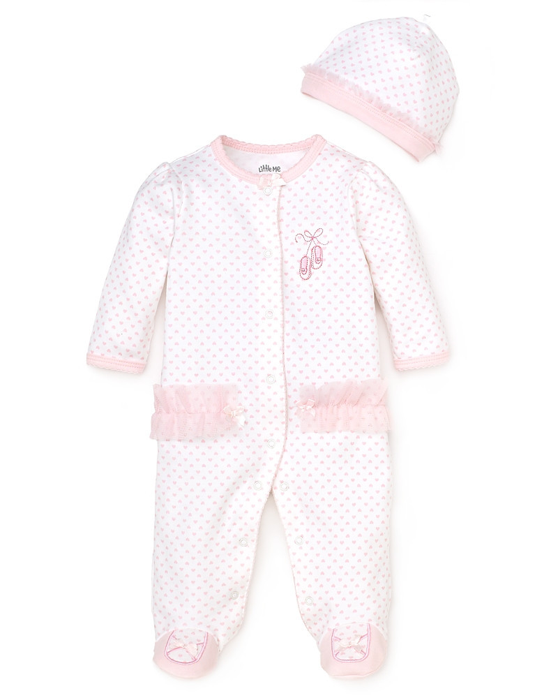 Little Me Girls' Prima Ballerina Footie - Baby | Bloomingdale's (US)