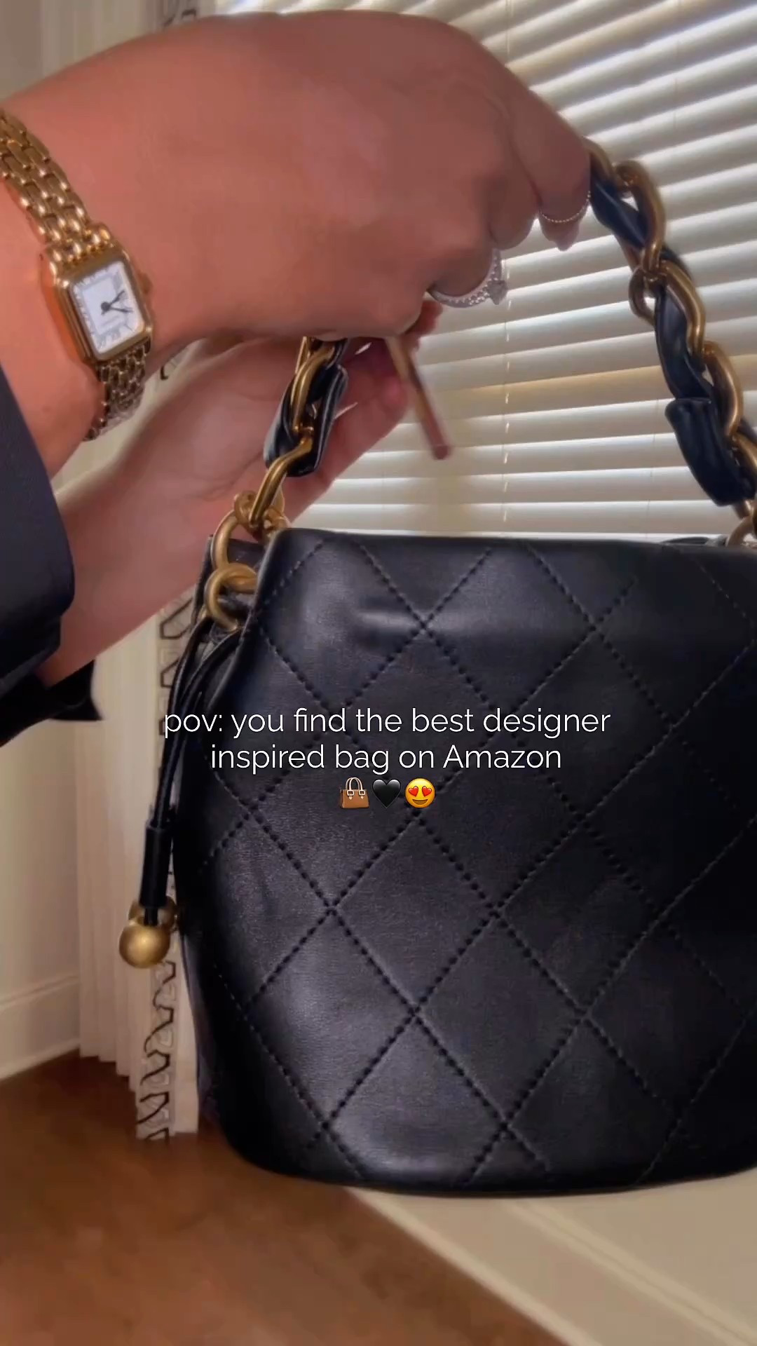 Designer inspired bag 
Luxe Amazon find 
Amazon fashion 
Amazon handbag 
Purse 

#LTKFindsUnder100 #LTKFallSale #LTKStyleTip
