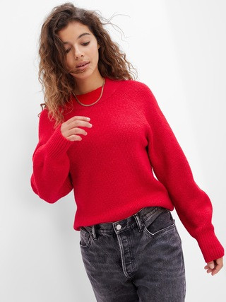 Forever Cozy Ribbed Crewneck Sweater | Gap Factory