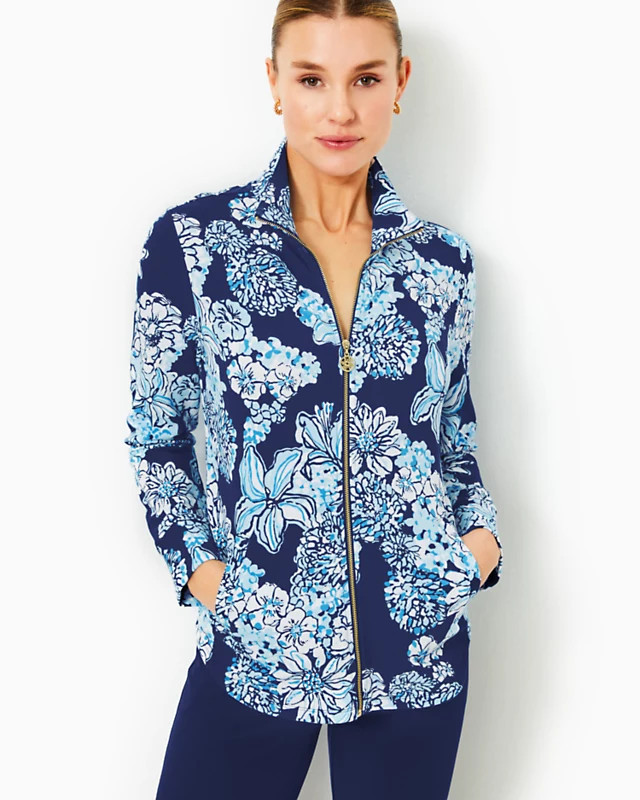 UPF 50+ Leona Zip-Up Jacket | Lilly Pulitzer