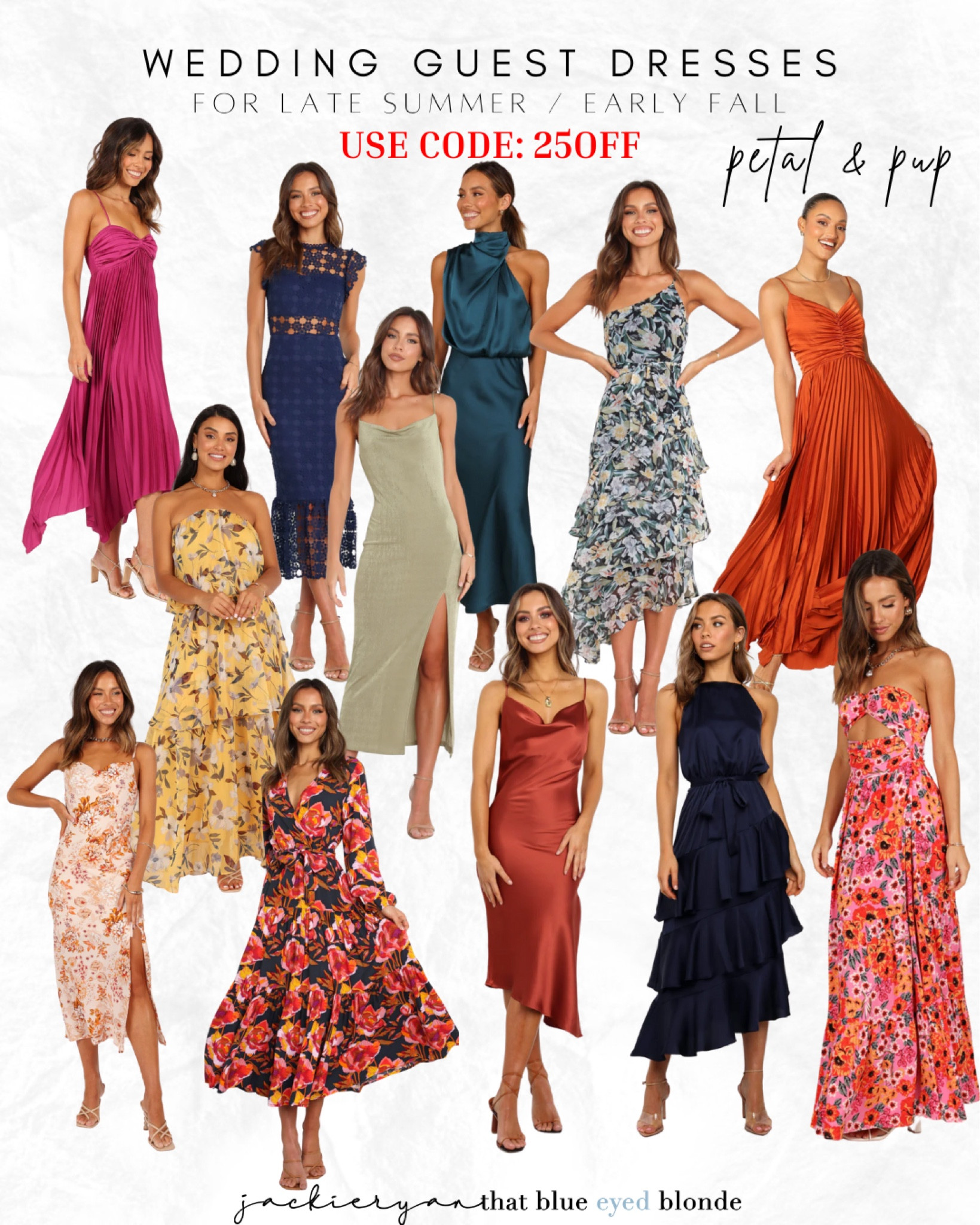 Petal & Pup sale! For those upcoming fall weddings... dresses for the guest!


#WeddingGuest #WeddingGuestDress #GuestDress #WeddingDress #WeddingDressIdeas #WeddingDressForTheGuest #WeddingGuests #FallWedding #FallWeddingGuest #SummerWeddingGuest #SeptemberWeddingGuest #OctoberWeddingGuest #SeasonalDresses #AutumnWedding #AutumnWeddingGuest #LateSummerWedding #SummerWeddingDressIdeas #WeddingGuestIdeas #RehearsalDinner #FallWeddingGuest #WeddingDresses #WeddingDresses #LulusWedding #BlueDresses #BlueDress #OrangeDress #OrangeDresses #ForTheGuest #CocktailDress #CocktailDresses #PetalAndPup #SemiFormalWedding #SemiFormalDress #CocktailWedding #CocktailHour #PetalAndPupSale #LTKSale #OnSale 

#LTKSale #LTKwedding #LTKparties