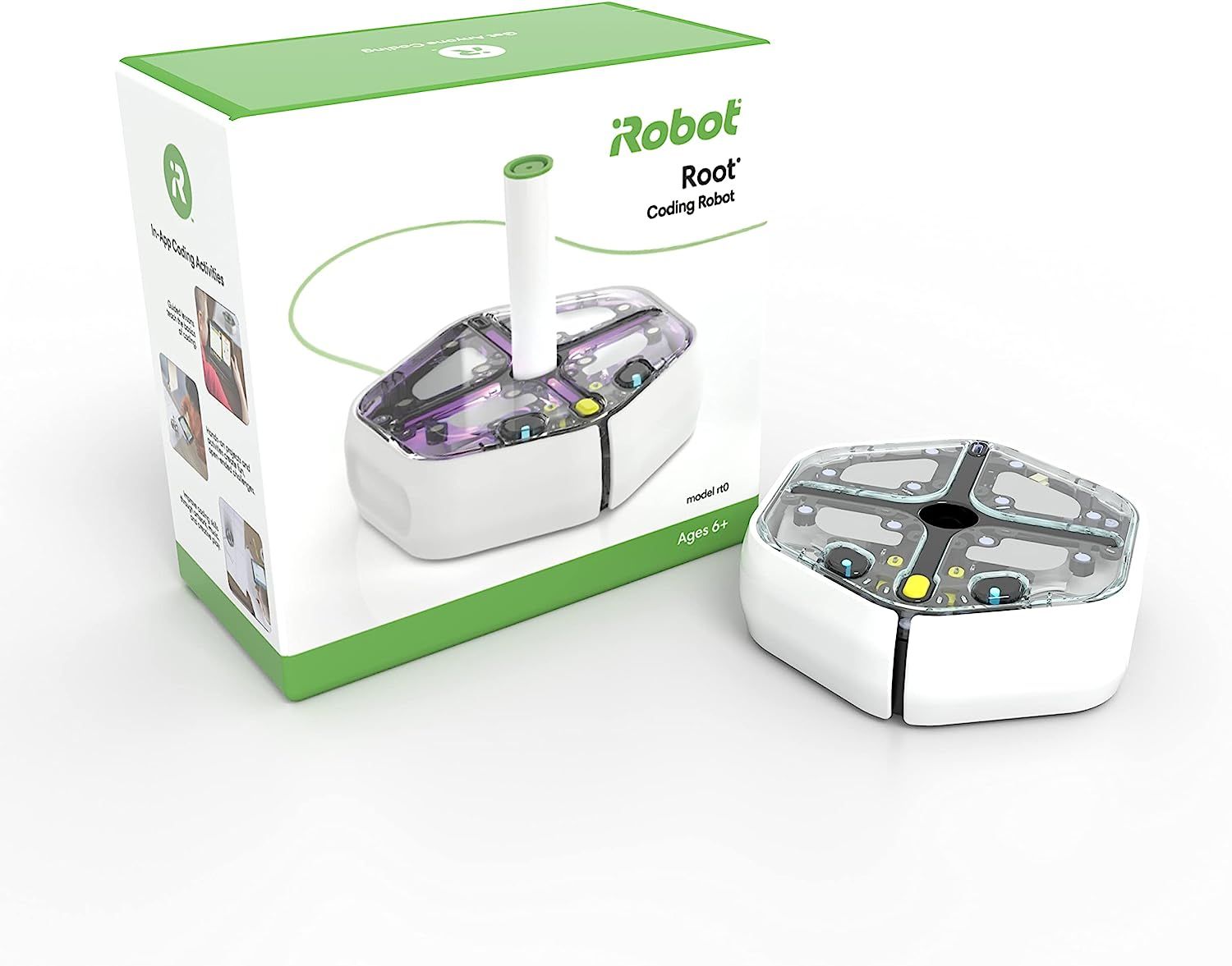 Amazon.com: iRobot Root rt0 Coding Robot: Programmable STEM Toy for Kids 6+, Ideal for Creative P... | Amazon (US)