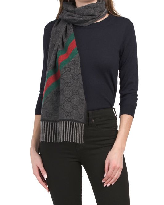 Made In Italy Wool Scarf | TJ Maxx