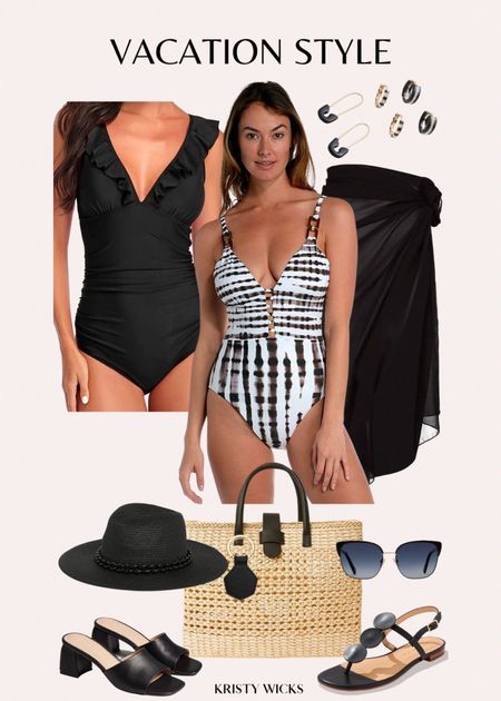 I’m sure you’re all as excited as I am to start feeling some warm sunshine and relaxing days!  Getting ready for a few vacations and love these looks! 🖤
You’ll be so cute, stylish and chic at the beach or lounging by the pool! 🕶️



#LTKunder100 #LTKswim #LTKtravel