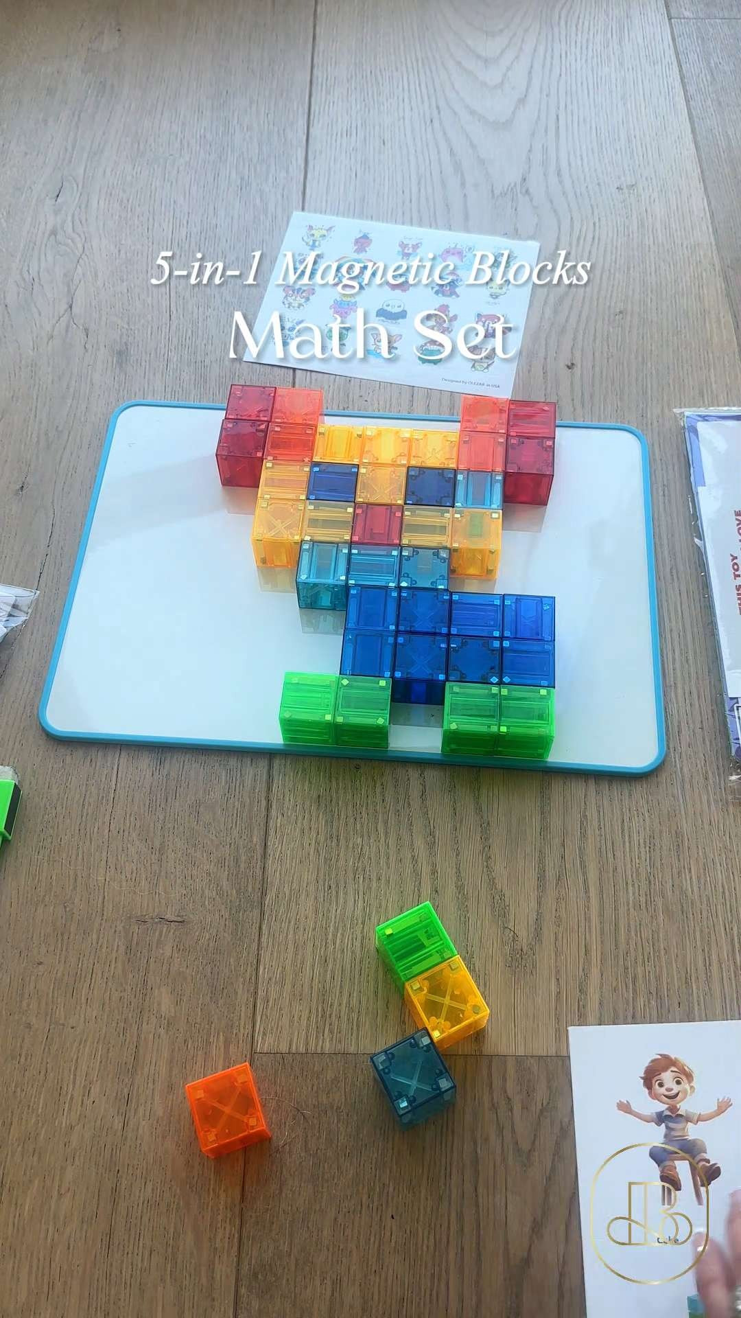 Learning with play is the best combo, and this Olezar 5-in-1 Magnetic Blocks Math Set has become a total fave 😍 Kids can build numbers, match shapes, practice patterns, and solve beginner equations - all like a fun puzzle they don’t want to stop playing with. A great tool for preschoolers, kindergarten prep, and early learners who love hands-on activities ✨ #STEMLearning #BrainBuildingPlay #MontessoriAtHome #HandsOnLearning #PlayAndLearn 

#LTKTravel #LTKBaby #LTKKids