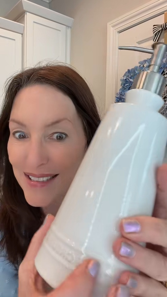 Le Creuset refillable soap dispenser is one of those things - instant upgrade - perfect gift idea #lecreuset #soapdispenser

#LTKMothersDay #LTKHome