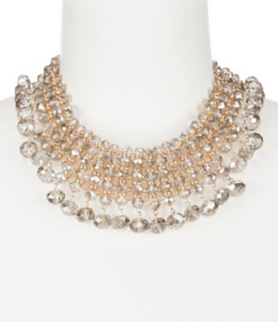Natasha Accessories Beaded Choker Necklace | Dillards Inc.