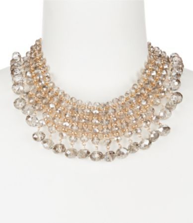 Natasha Accessories Beaded Choker Necklace | Dillards Inc.