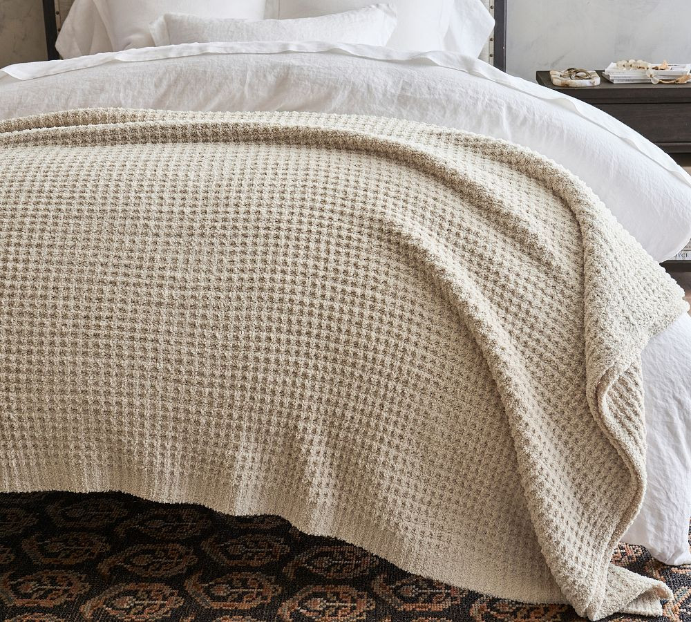 Cozy Waffle Blanket | Pottery Barn (US)