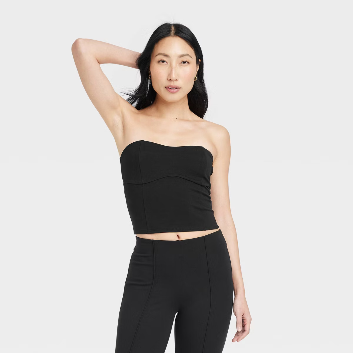 Women's Ponte Tube Top - A New Day™ Brown M | Target