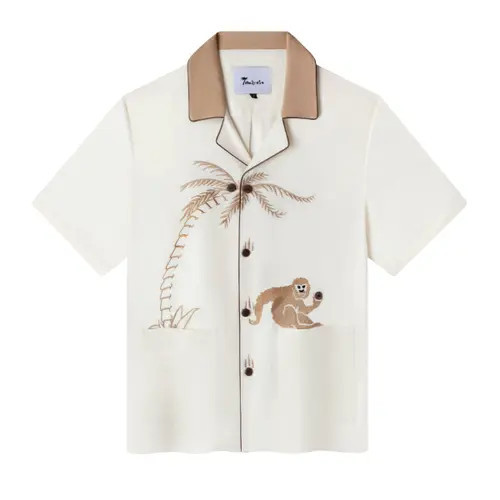 Tombolo Monkey Business in Vanilla at Nordstrom, Size 3X-Large | Nordstrom
