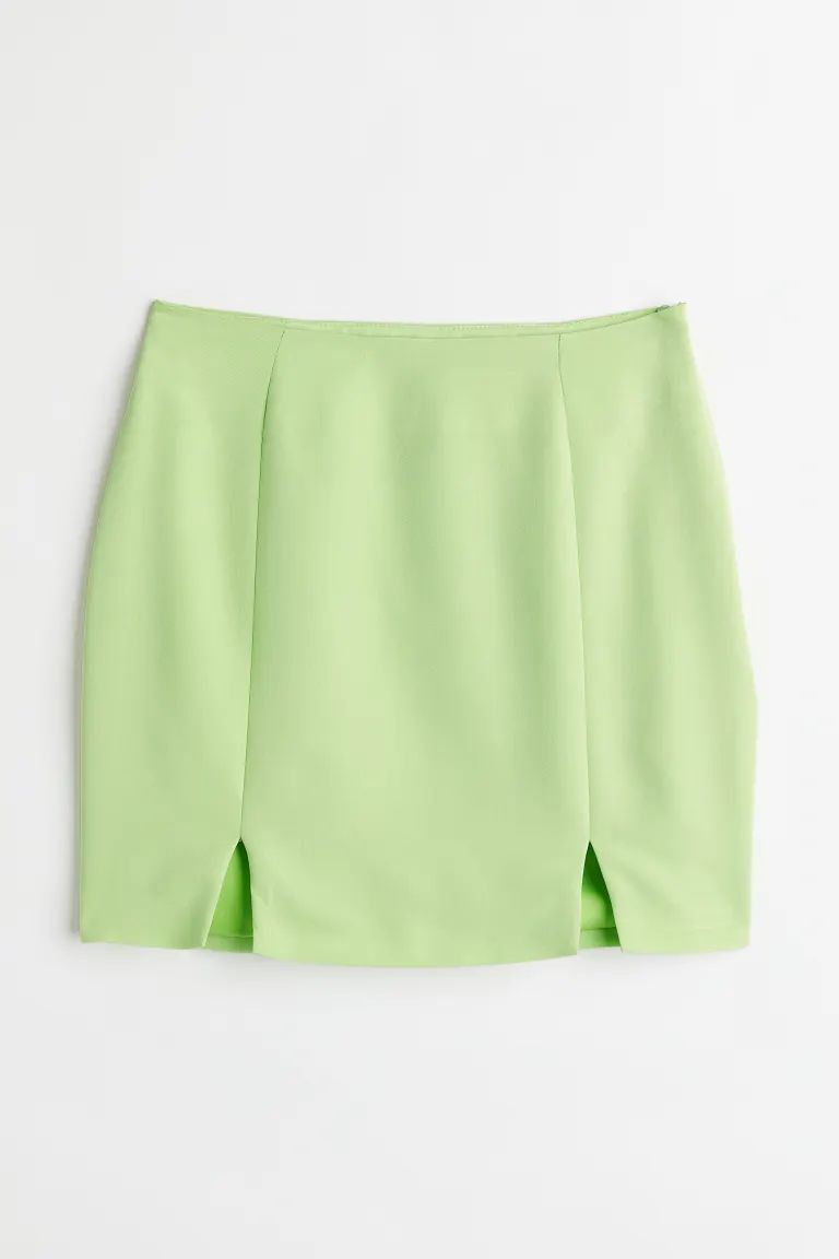Slit-hem Mini Skirt | H&M (US)