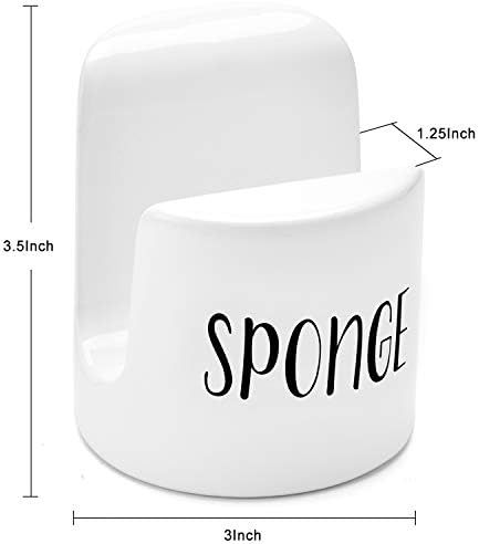 Sponge Holder for Kitchen Sink - Sink Sponge Holder- kitchen Sponge Holder - Rustic Farmhouse kitche | Amazon (US)