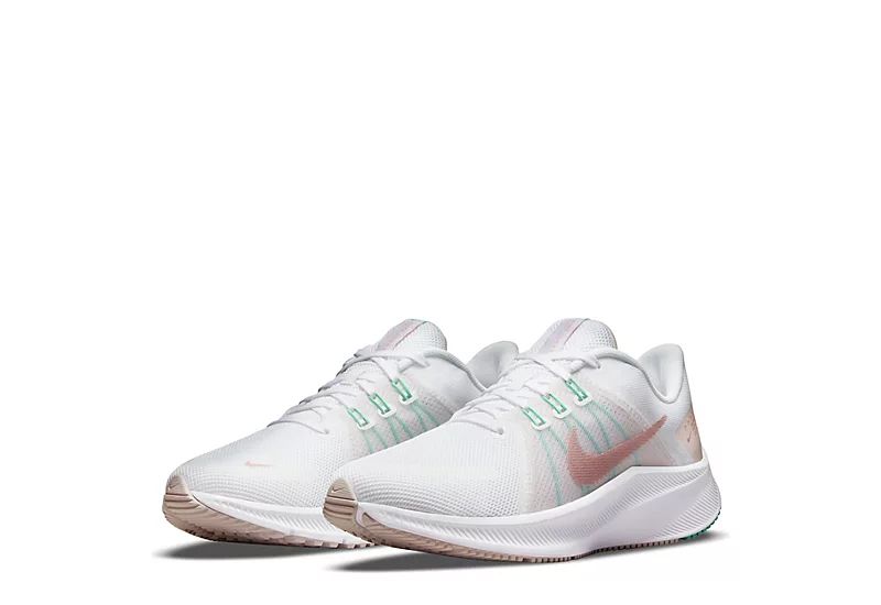 Nike Womens Quest 4 Running Shoe - White | Rack Room Shoes
