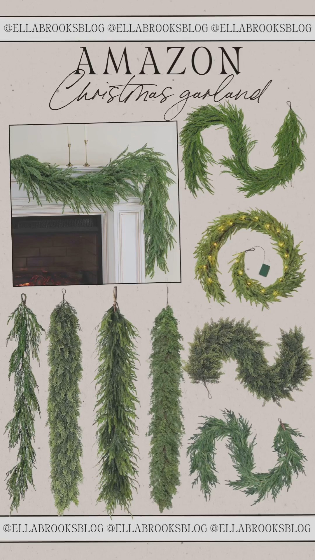 Amazon Christmas garland

Amazon home, Amazon
Christmas decor, Christmas decorations

#LTKSeasonal #LTKHoliday #LTKStyleTip