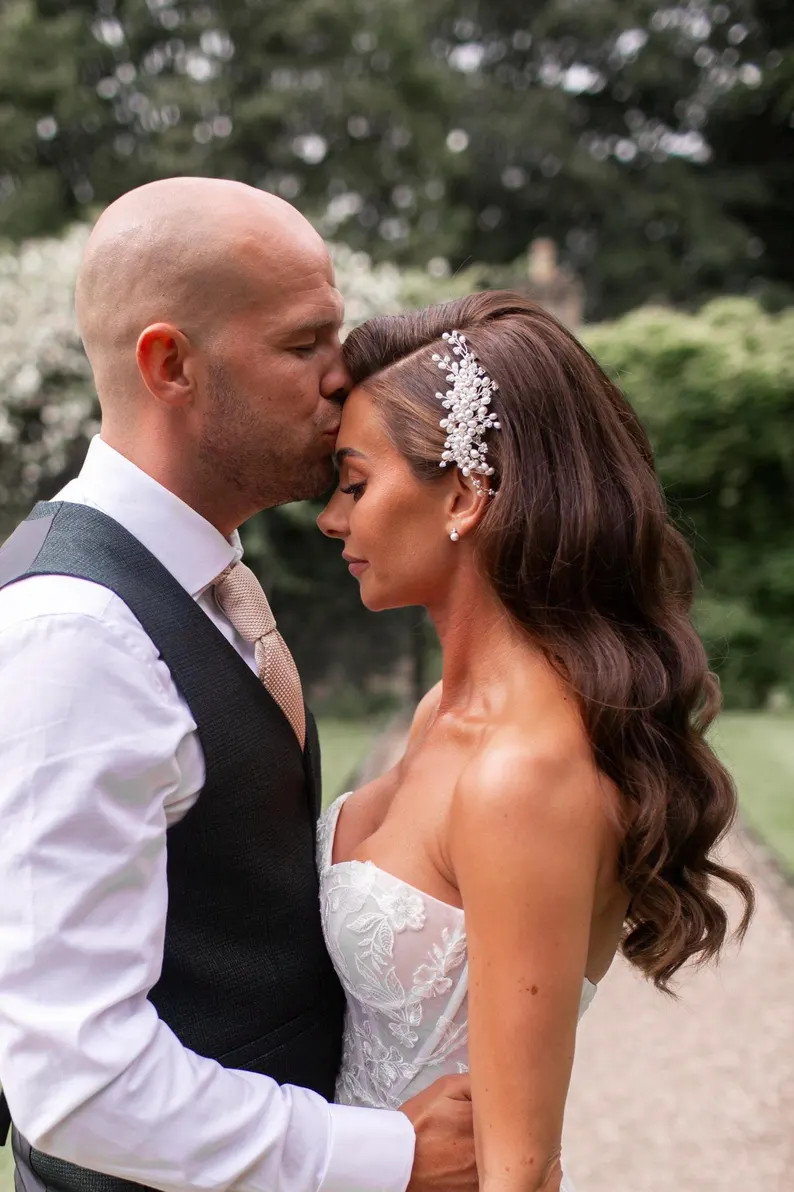 Abigail Comb, Pearl Comb, Pearl Bridal Hair Comb, Wedding Hair Accessory, Hairpiece, Pearl, Hair ... | Etsy (US)