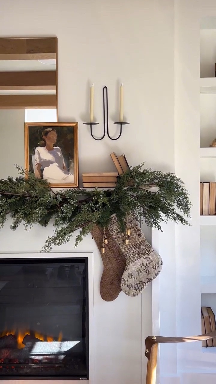 🔗Comment SHOP for links! Use code CREATOR for 10% off $75! 

I’m so excited to finally share my parlor room mantel! I’m not gonna lie, I always struggle styling my mantel every year but this year’s decor is my favorite! Thanks to @afloral and their beautiful garland and stems🙌🏼

✨Follow @jennachristianblog for more home inspo, affordable finds, and styling tips! 

#mantelstyling #mantlestyling #manteldecor #fireplacemantel #holidaydecor #holidaydecorating #christmasdecor