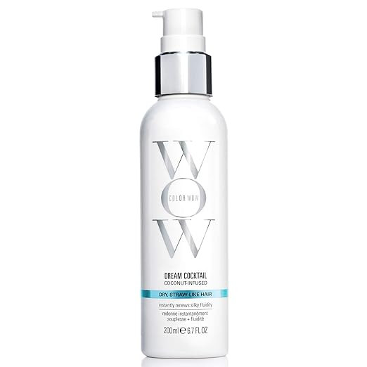 Color Wow Dream Cocktail Coconut-Infused – No frizz leave-in conditioner turns dry, damaged hai... | Amazon (US)